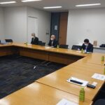 衆議院議員会館にて環境省から新クリーンセンター建設に関連するレクを受ける